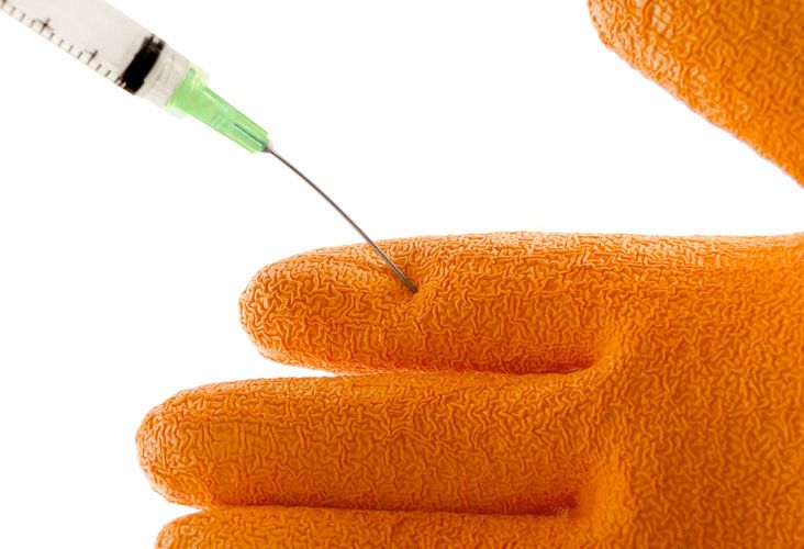 Needlestick Resistance of Protective Gloves Development of a Test