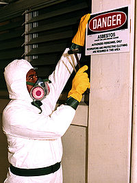 Asbestos-warning